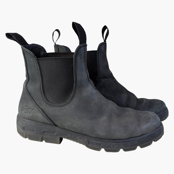 Softmoc Shoes - SoftMoc "Kylie" Chelsea Boots Charcoal Leather | Size 9